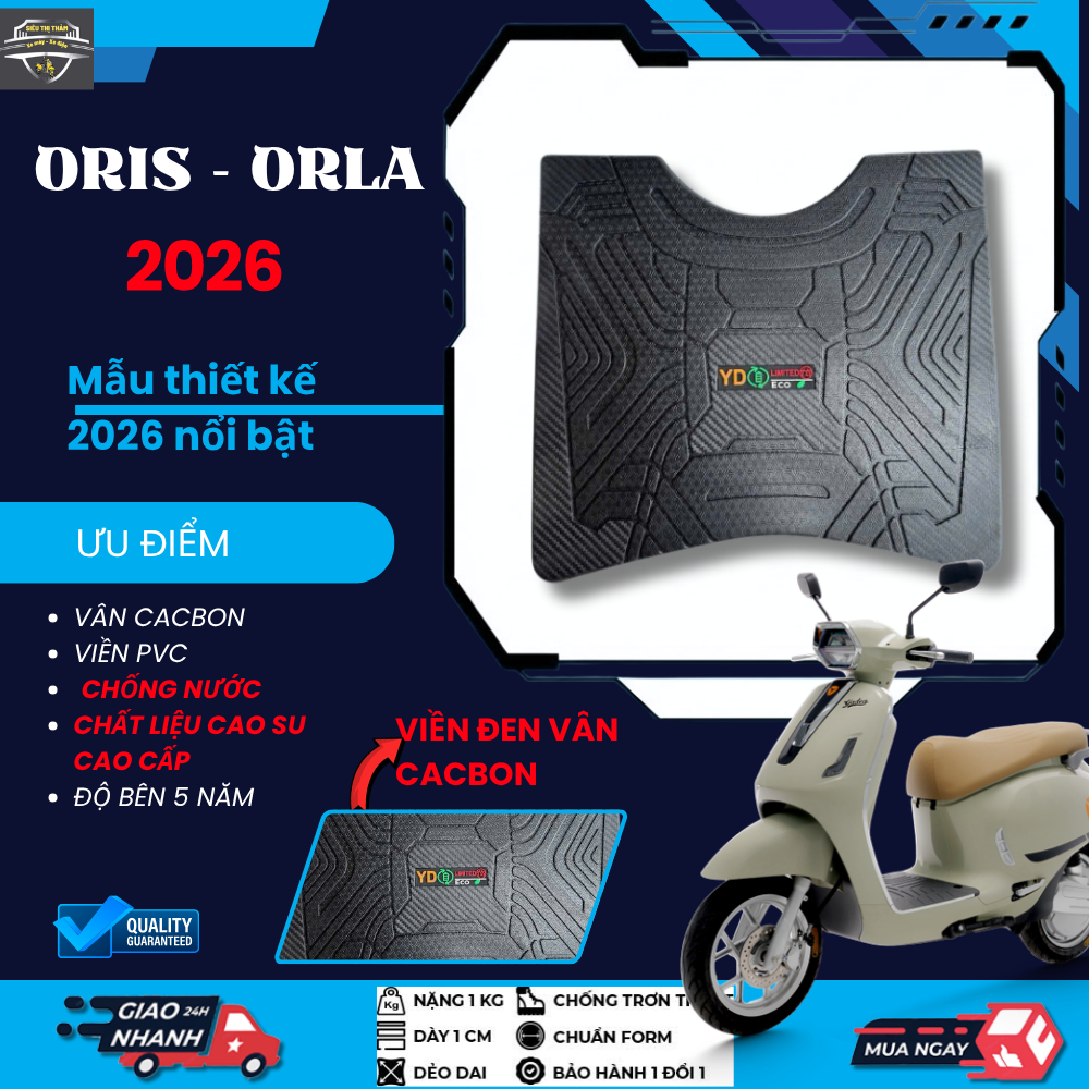 Yadea ORLA, OVA, ORIS, OSTA พรมปูพื้นรถยนต์ไฟฟ้าสําหรับ Yadea Orla, Ova, Oris, Osta ยานพาหนะไฟฟ้า ยา