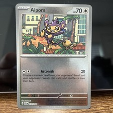 การ์ดโปเกมอน - Aipom - อังกฤษ - ของแท้ Nintendo