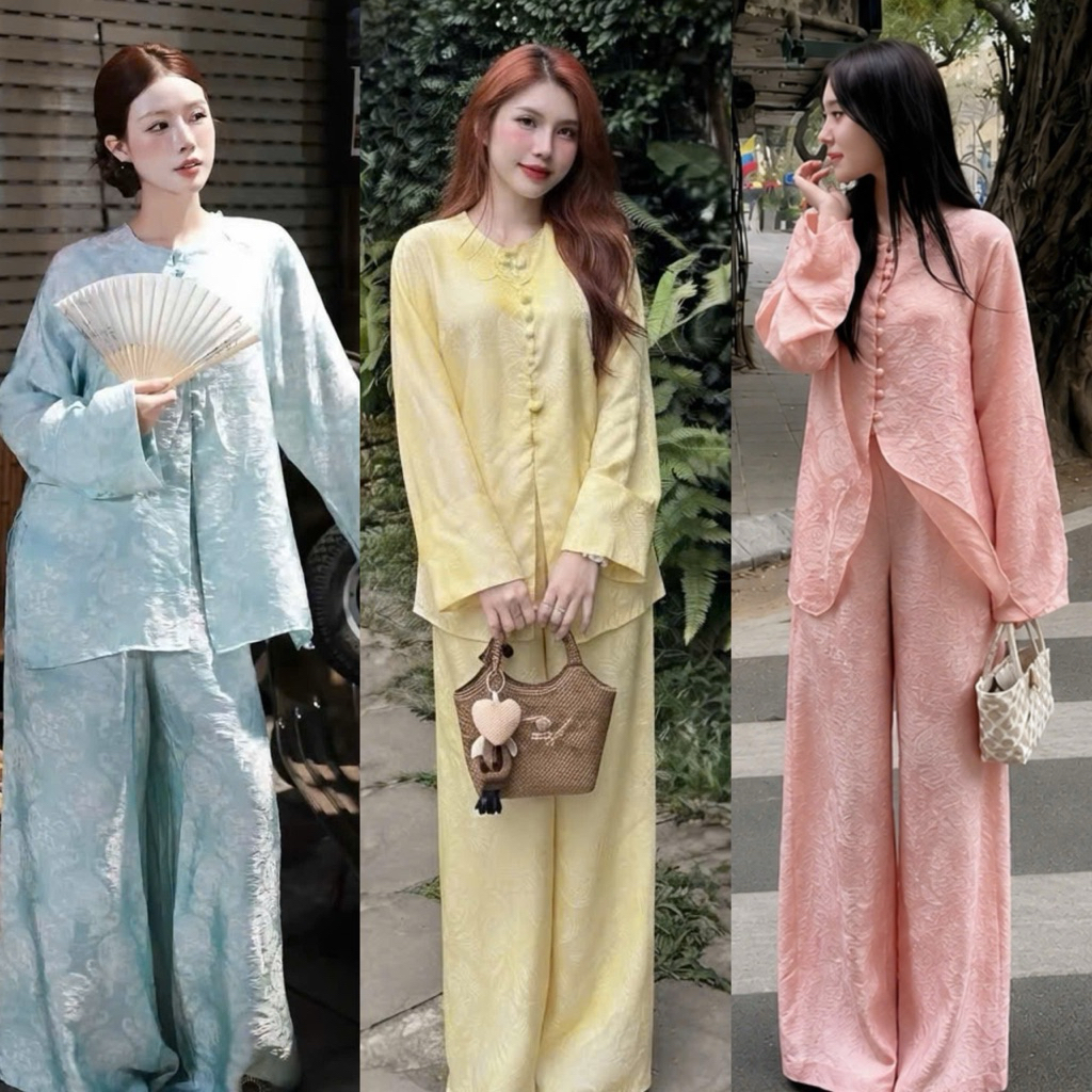 [BIG SIZE FAT CAT] LUXURY STRAIGHT-FORMED BA CLOTHES SET WITH BIGSIZE FORM SURFACE PANTS 60-120KG S1