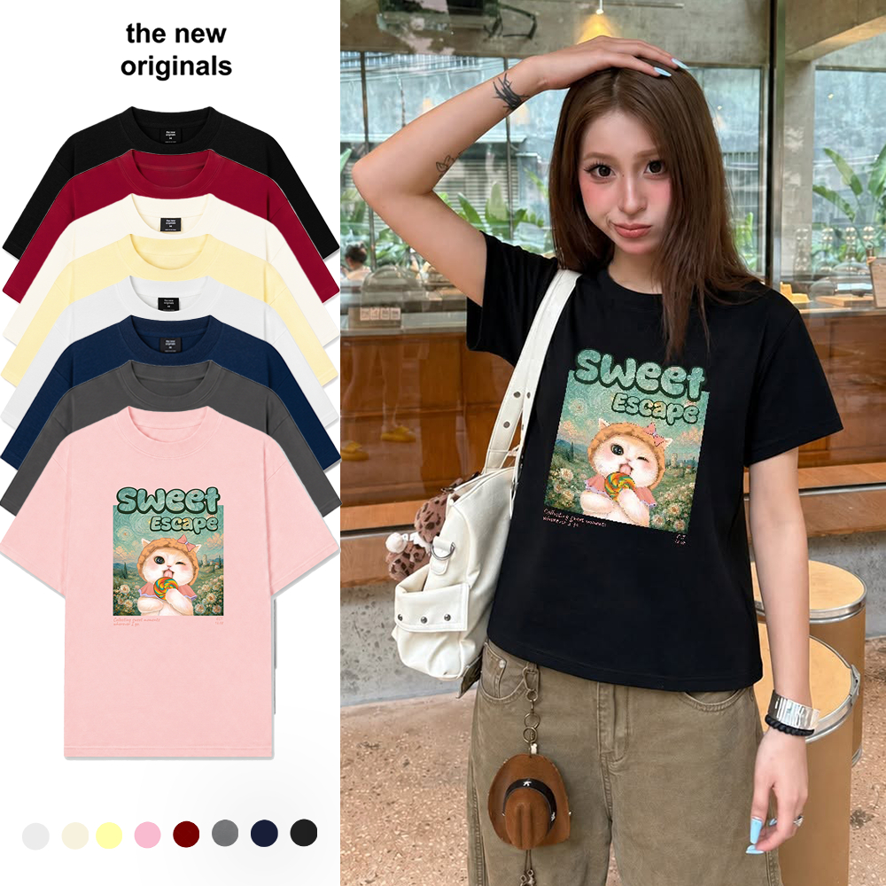 เสื้อยืด Relaxed Fit The New Originals "Sweet Escape" - TT0439TT