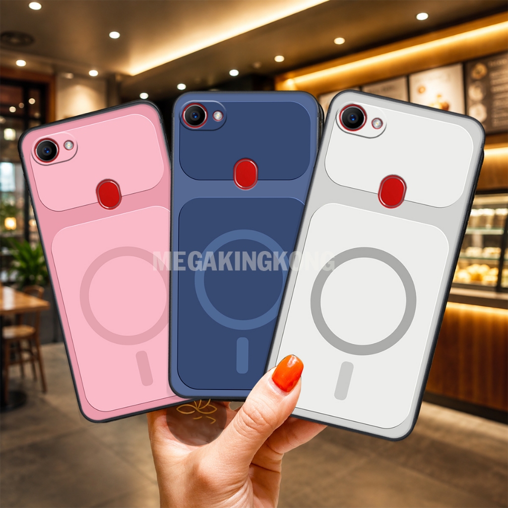 เคสพลาสติกสําหรับ Oppo F5 / F5 YOUTH /F7/ F7 YOUTH พิมพ์ด้วยวงกลมบุคลิกภาพนําโชค