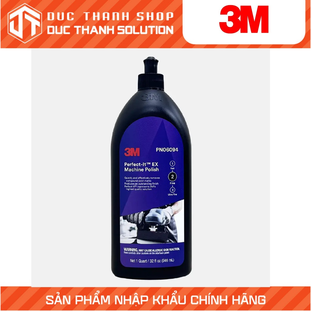 3M Machine Polish step 2 น้ํายาขัด 06094 946ml