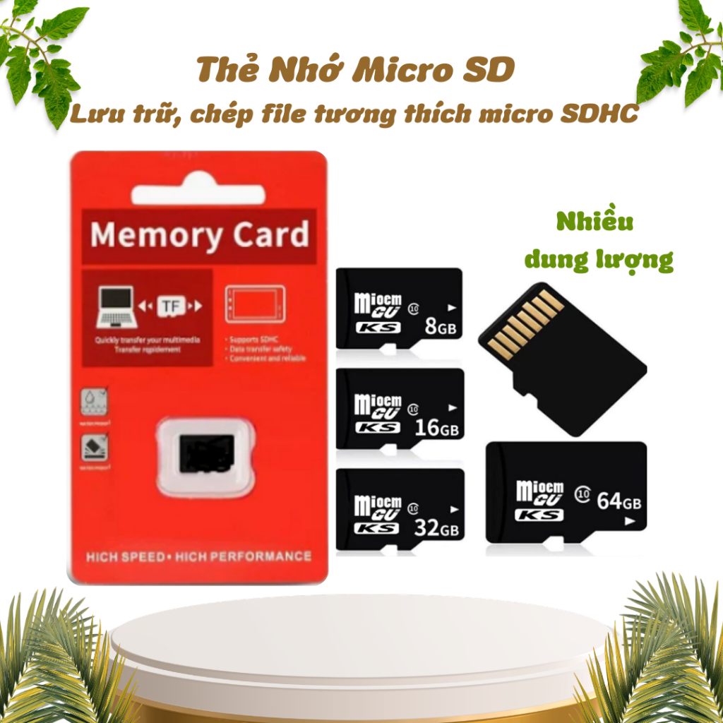 การ์ดหน่วยความจํา 4gb การ์ด 8gb การ์ด Micro sd 16gb สําหรับลําโพง เครื่องเล่นเพลง โทรศัพท์ กล้อง