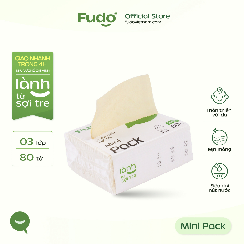 Fudo Mini Tissue Pack - MiniPack