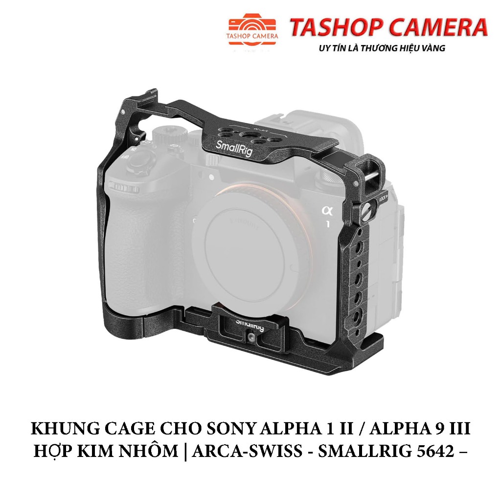 กรอบป้องกันกล้องเฉพาะสําหรับ Sony Alpha 1 II (A1 II) และ Sony Alpha 9 III (A9 III) - SMALLRIG 5642