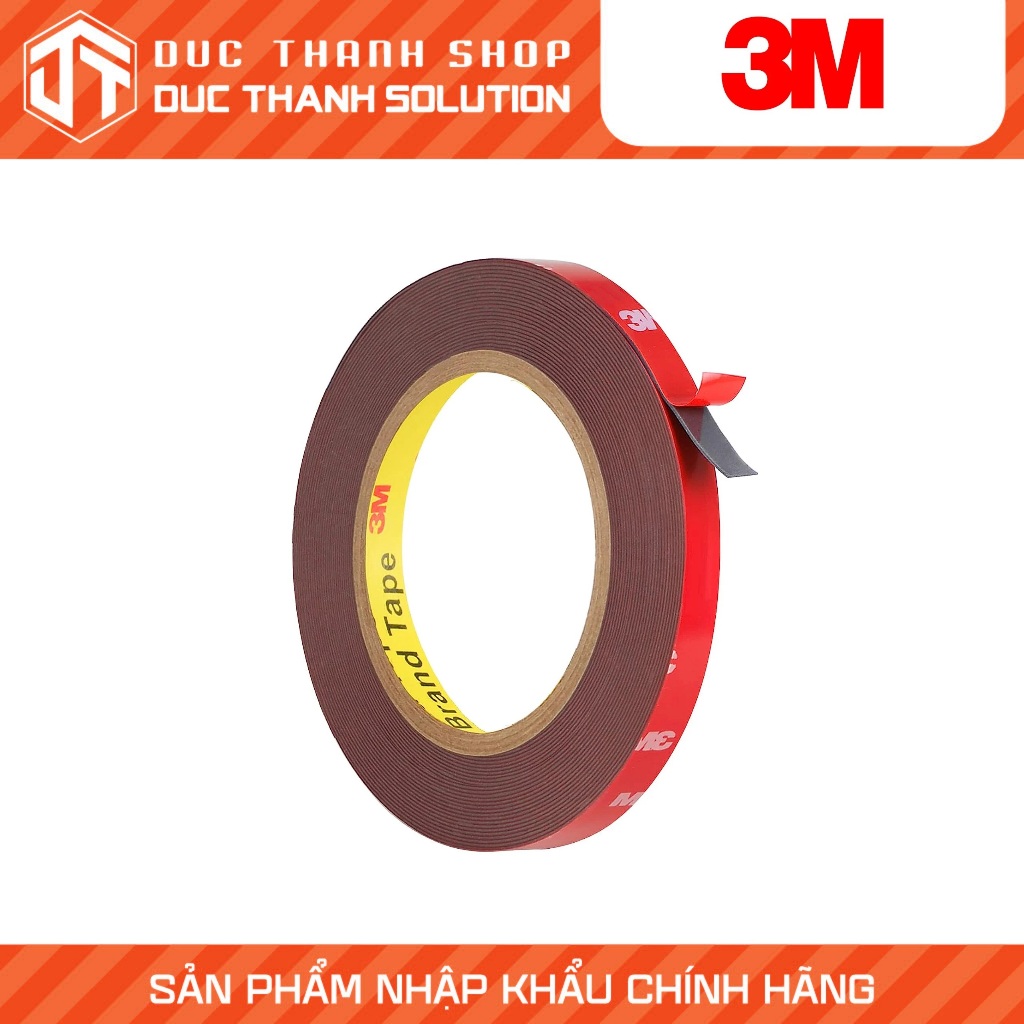 เทปกาวของเล่นติดรถยนต์ 3M 4229P 10mmx10m (สีแดง)