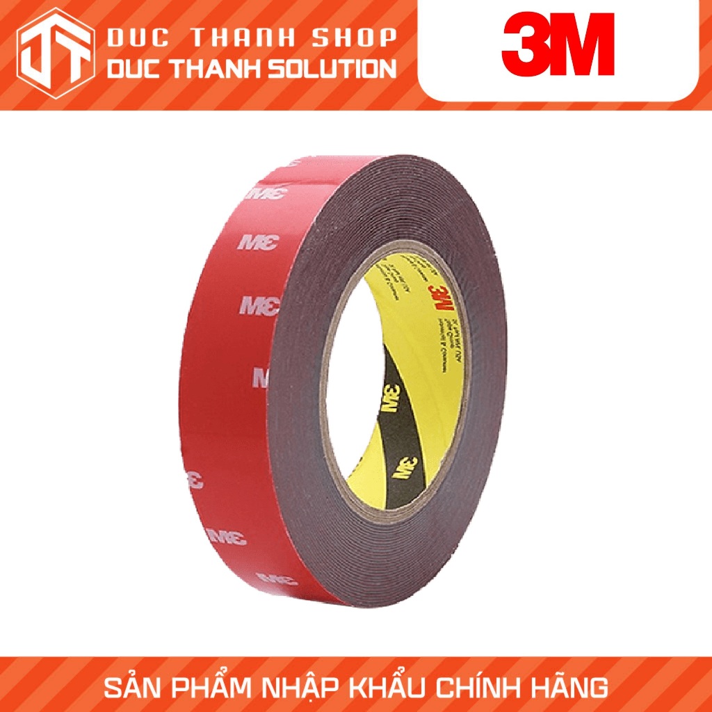3M 4229P 20mmx10m เทปกาวของเล่นรถ (สีแดง)
