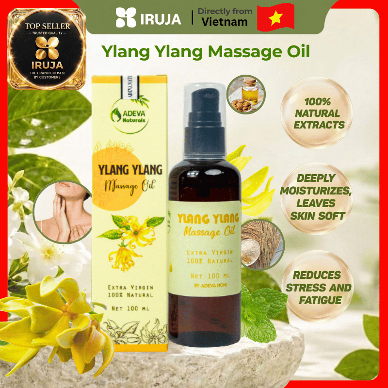 [IRUJA VIETNAM] MASSAGE OIL YLANG YLANG ADEVA 100ML