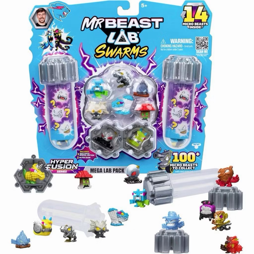 Mr Beast Lab Dwarfs Test Tube โมเดลมอนสเตอร์