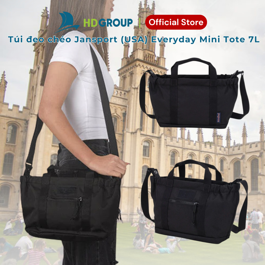 ของแท้ Jansport (USA) Everyday Mini Tote 7L กระเป๋าสะพายข้างมีหูหิ้ว หลายช่อง JS0A85O2