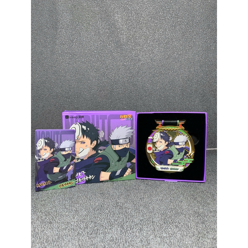 KAKASHI CHARACTERS & OBITO KEEP ของแท้ NARUTO MOVIE