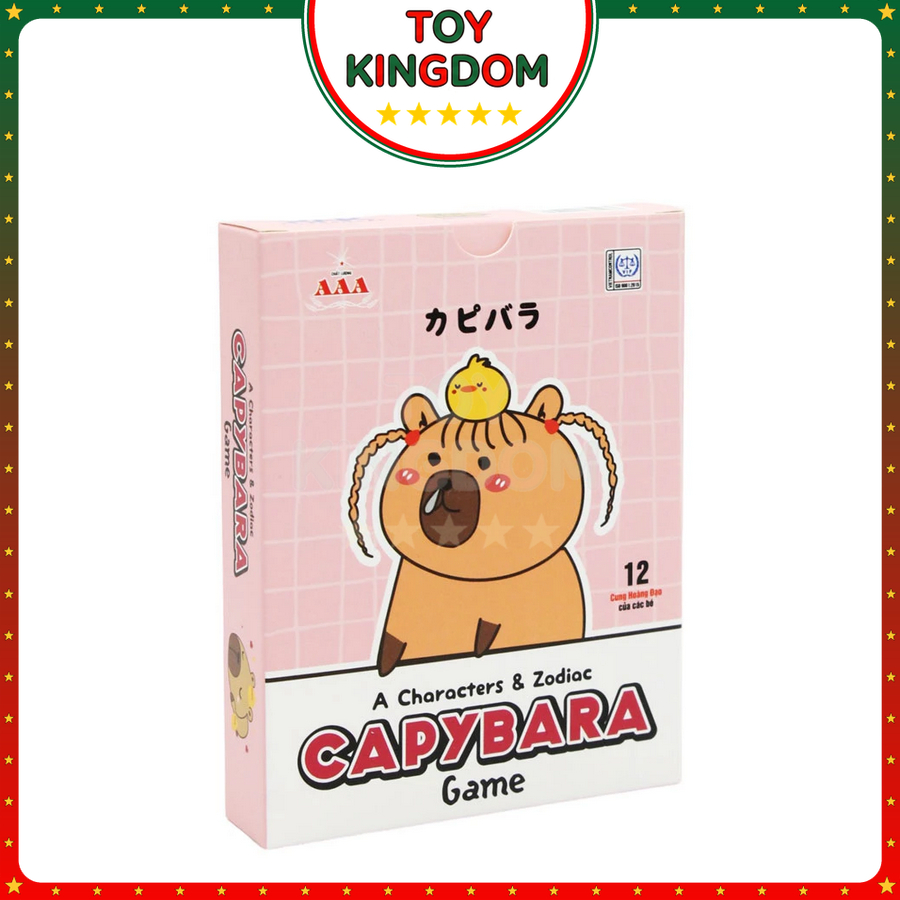 [LHT] Boardgame Capybara 12 Zodiac Character & Zodiac ของเล่นเด็กการ์ดเกม
