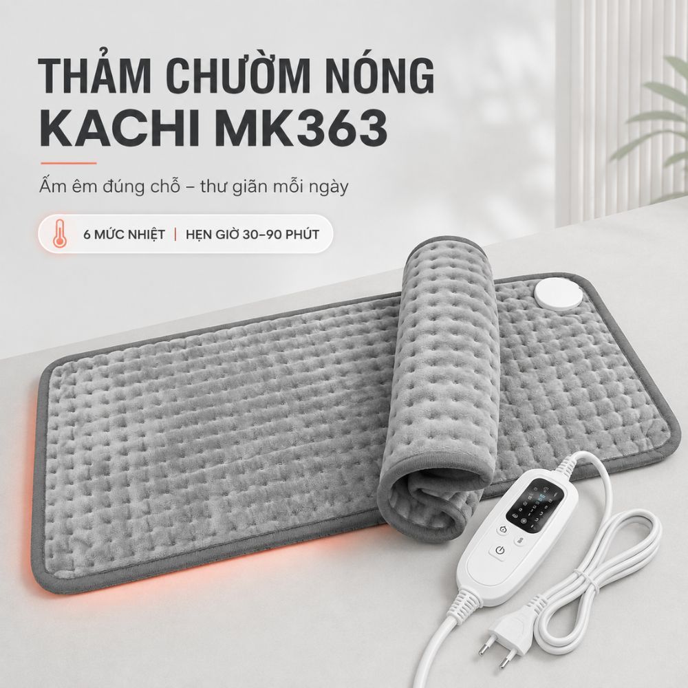 Kachi MK363 เสื่อร้อน บรรเทาอาการปวดและความร้อน