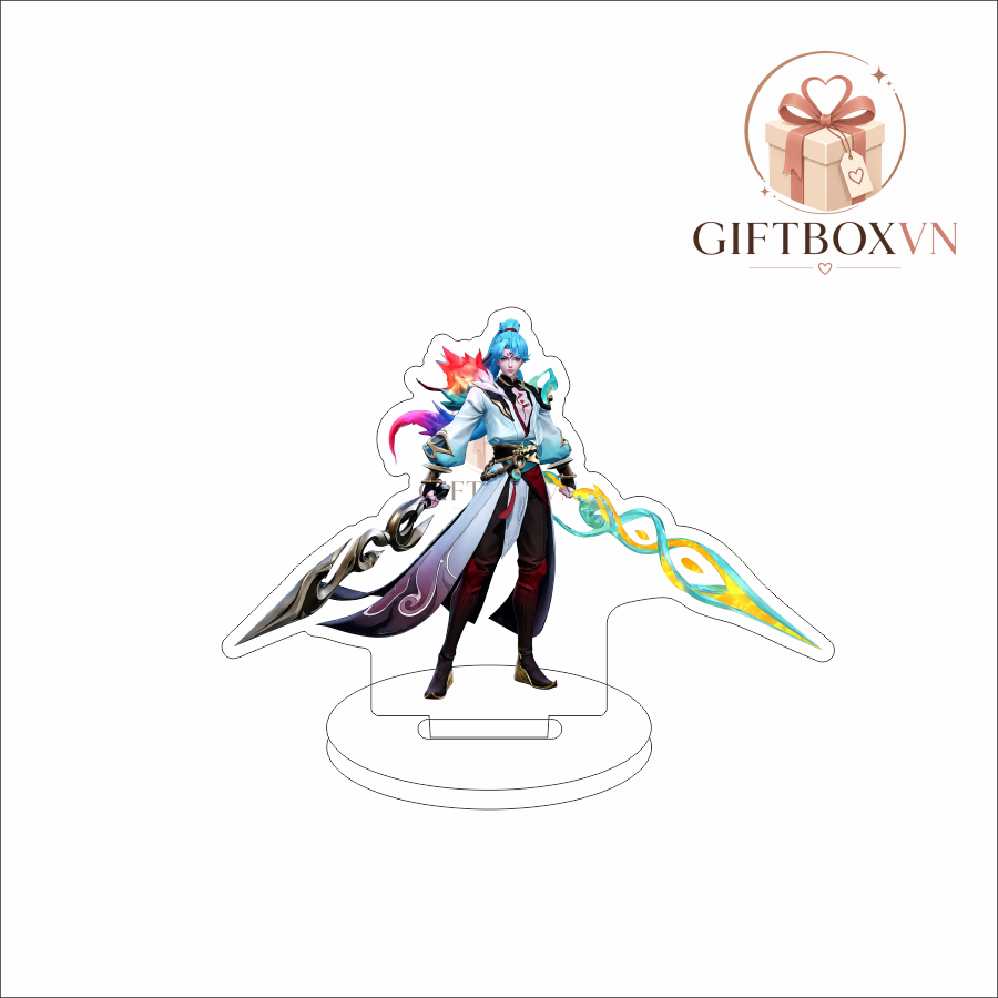 Standee รุ่น General Allain - Lien Quan Mobile - 15cm - ของตกแต่งโต๊ะทํางานเข้ามุมศึกษา