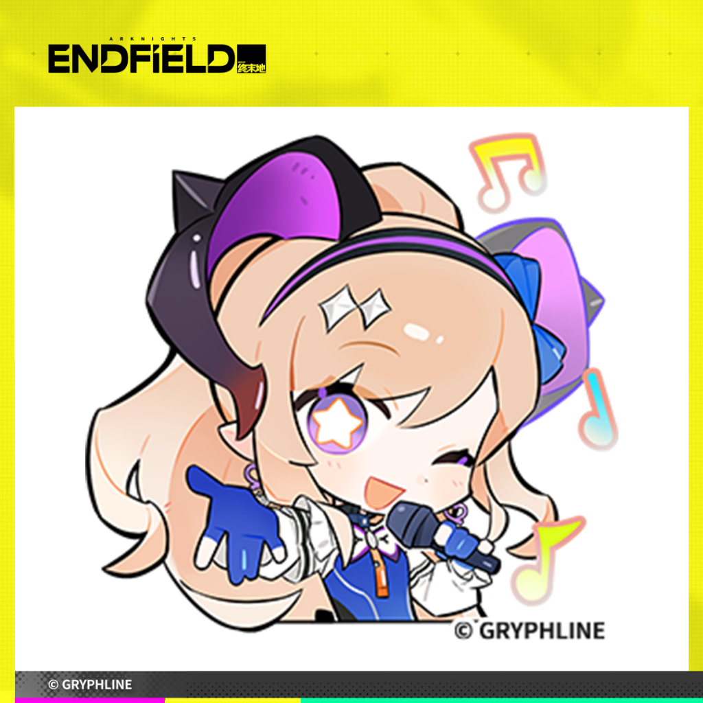 Arknights Endfield Sticker - สติ๊กเกอร์ Liino และ Arcane