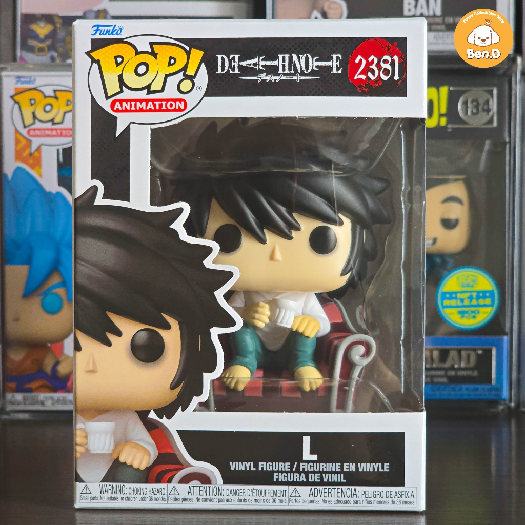 FUNKO POP Fiko POP Animation: Death Note - L 2381