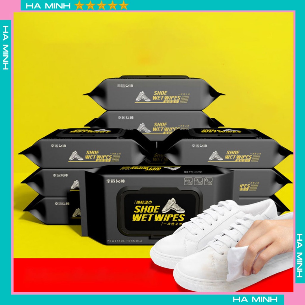 QUICK WIPES ผ้าเช็ดทําความสะอาดรองเท้า Super Fast