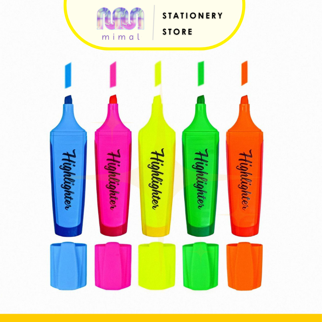 PRO OFFICE ปากกาไฮไลท์ PO-HL900, PO-HL500, ปากกาเน้นข้อความโทนนีออนเหมาะสําหรับนักเรียน VPP