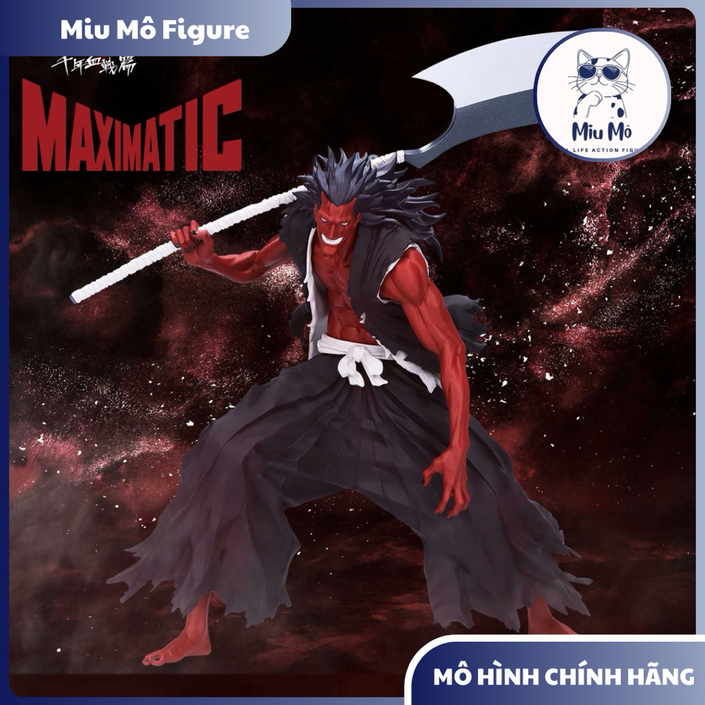 Zaraki Kenpachi MODEL - Bleach - Maximatic BANDAI FIGURE ของแท้