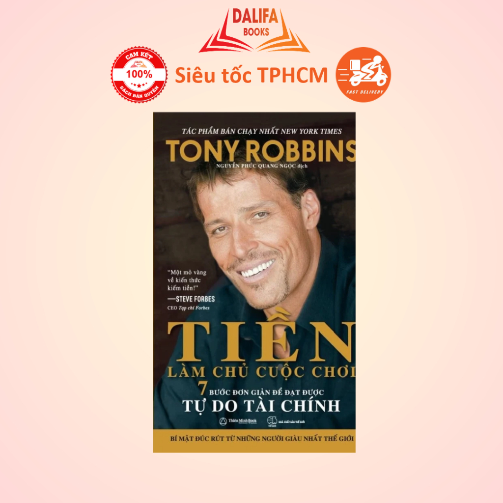 หนังสือปกแข็ง - Money Master The Game - Tony Robbins - Money Master The Game - Thien Minh