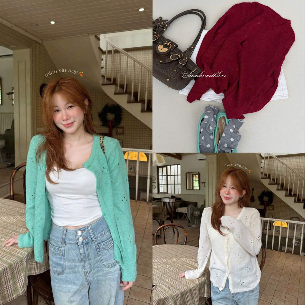 สตูดิโอบี25 | เสื้อตาข่าย CDG TEXTILE พร้อมคอ QC ROUND