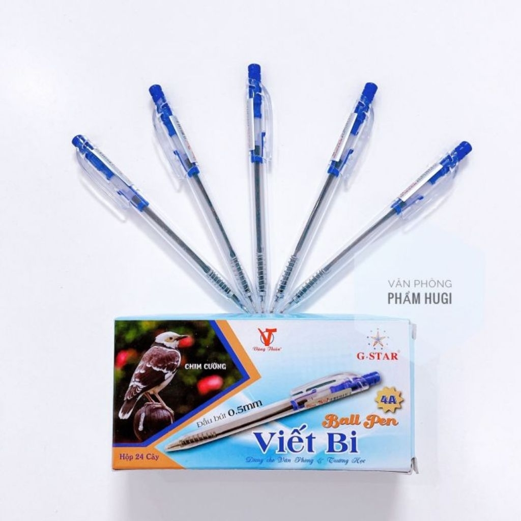 ปากกาลูกลื่น G-Star 4A 0.5 มม. Nib หมึกสีน้ําเงิน เขียนลื่น สีหมึกสด