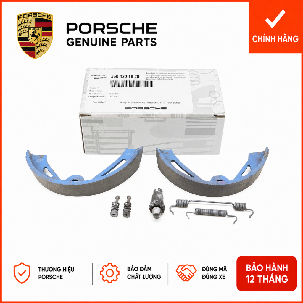 [ของแท้] Porsche Cayenne 9YA Cayenne Coupe 9YB รองเท้าเบรกมือ 2018-2024 PAB698533ดีดี