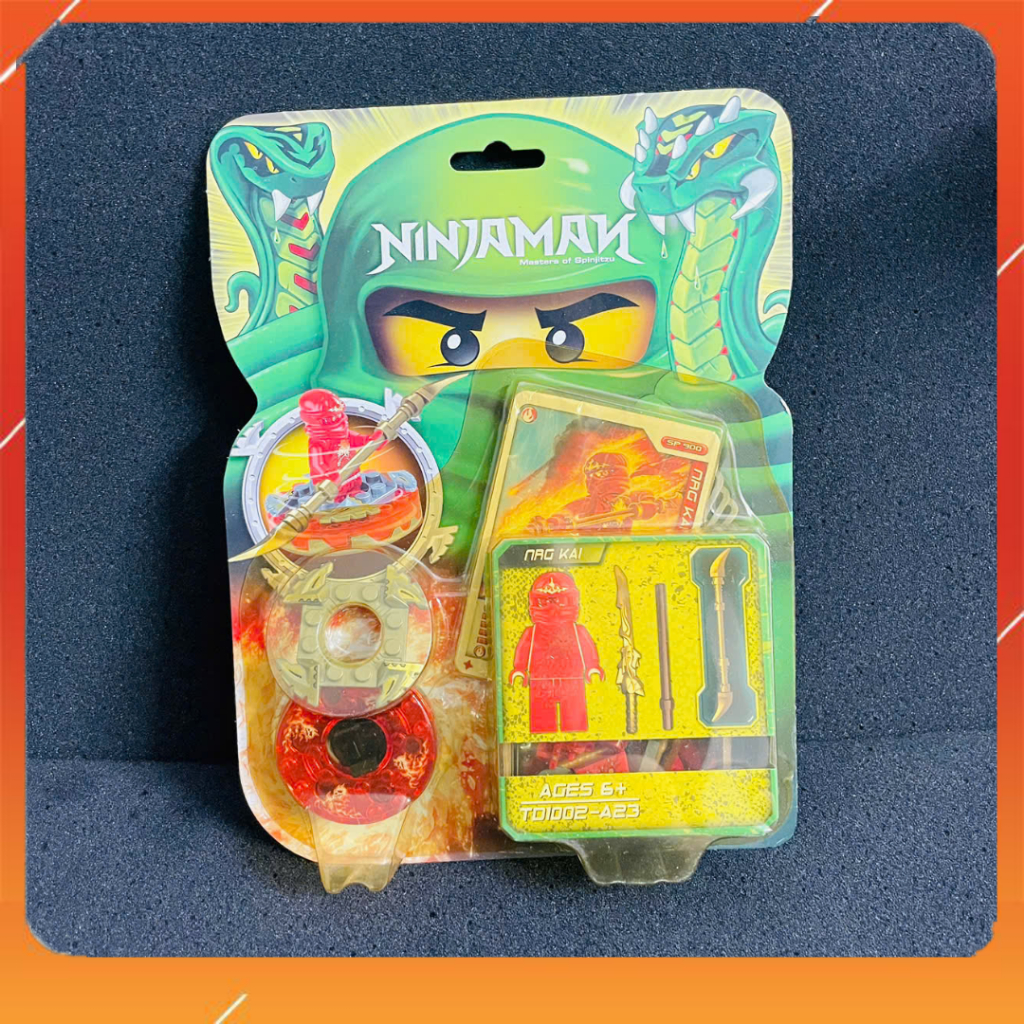 Spiner NINJA Minifigures Kai NRG ของเล่นสะสม (ซีลใหม่)