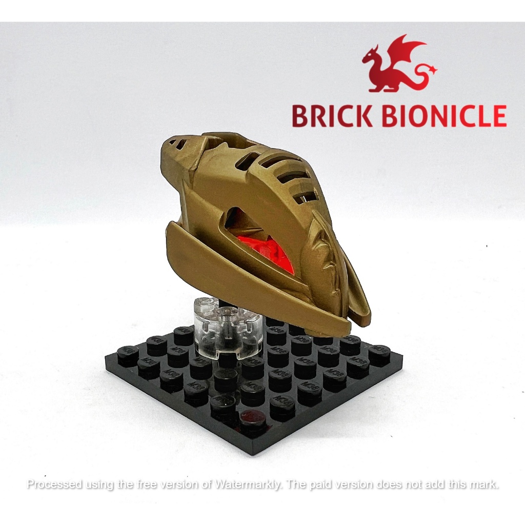 VINTAGE BIONICLE - BIONICLE Mask INSTALLATION TOY - Bionicle Mask Kraahkan คาง 4 รู