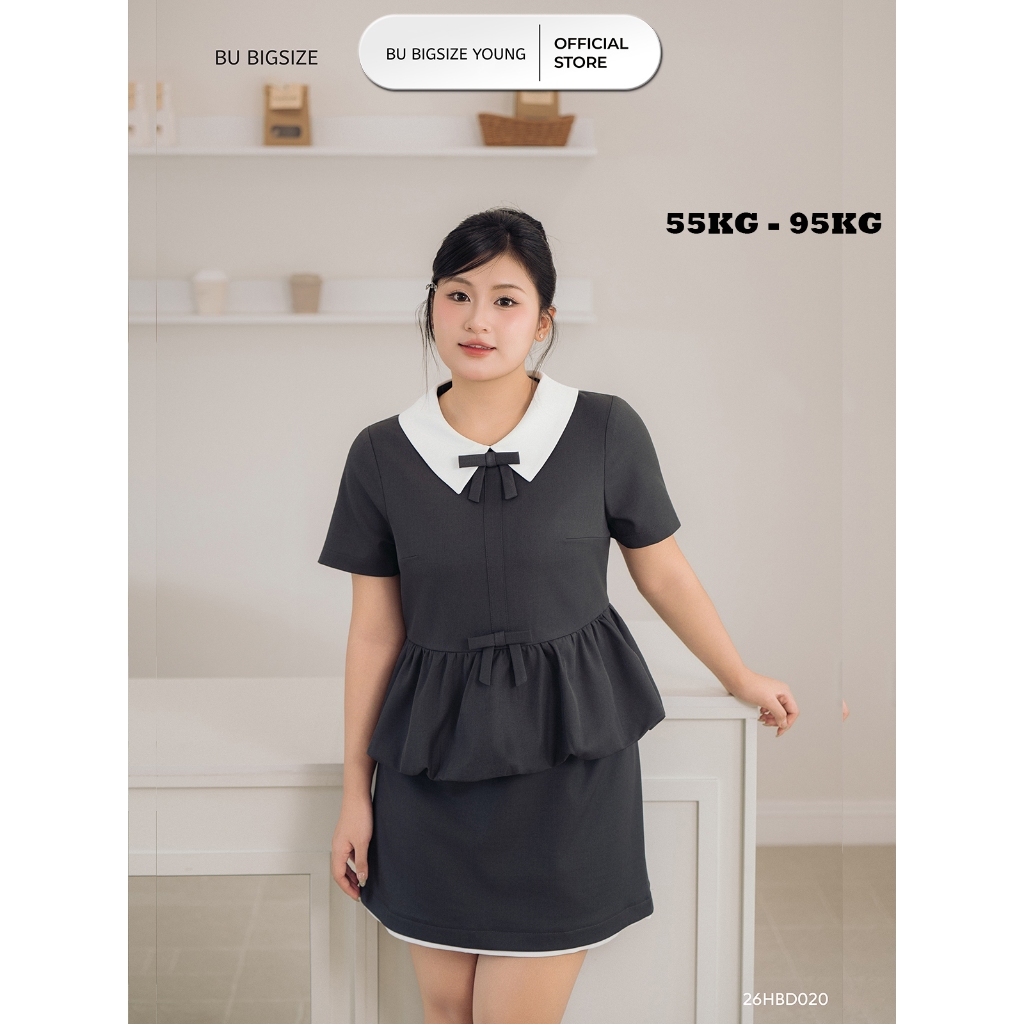 เสื้อคอเต่า BIGSIZE Set – 26HBD020 - [BU Bigsize Young]