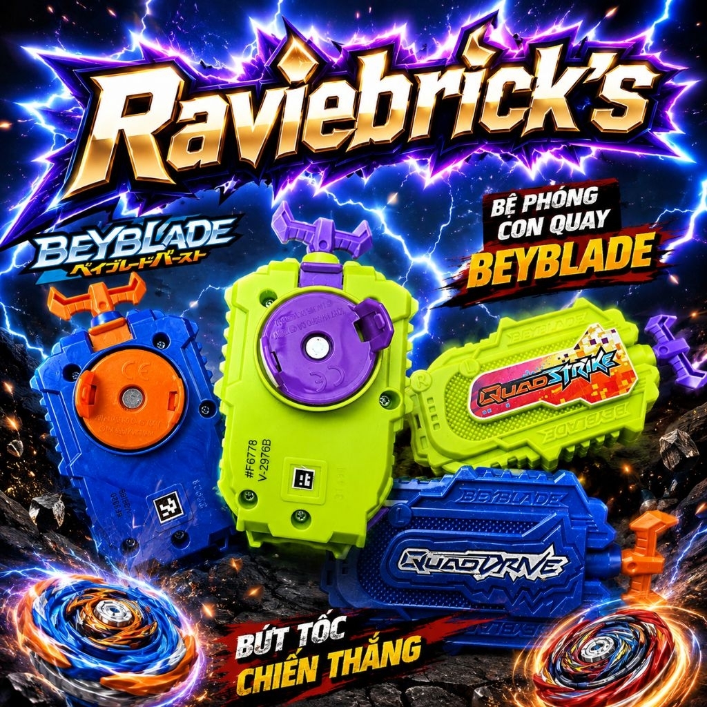 [ไม่มีกล่อง] Beyblade Zipper Launcher
