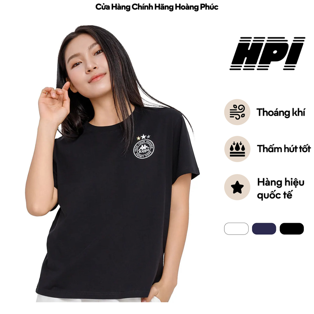 เสื้อยืดแขนสั้นผู้หญิง kappa ขี้เล่นเท่ x KOCD2TD02