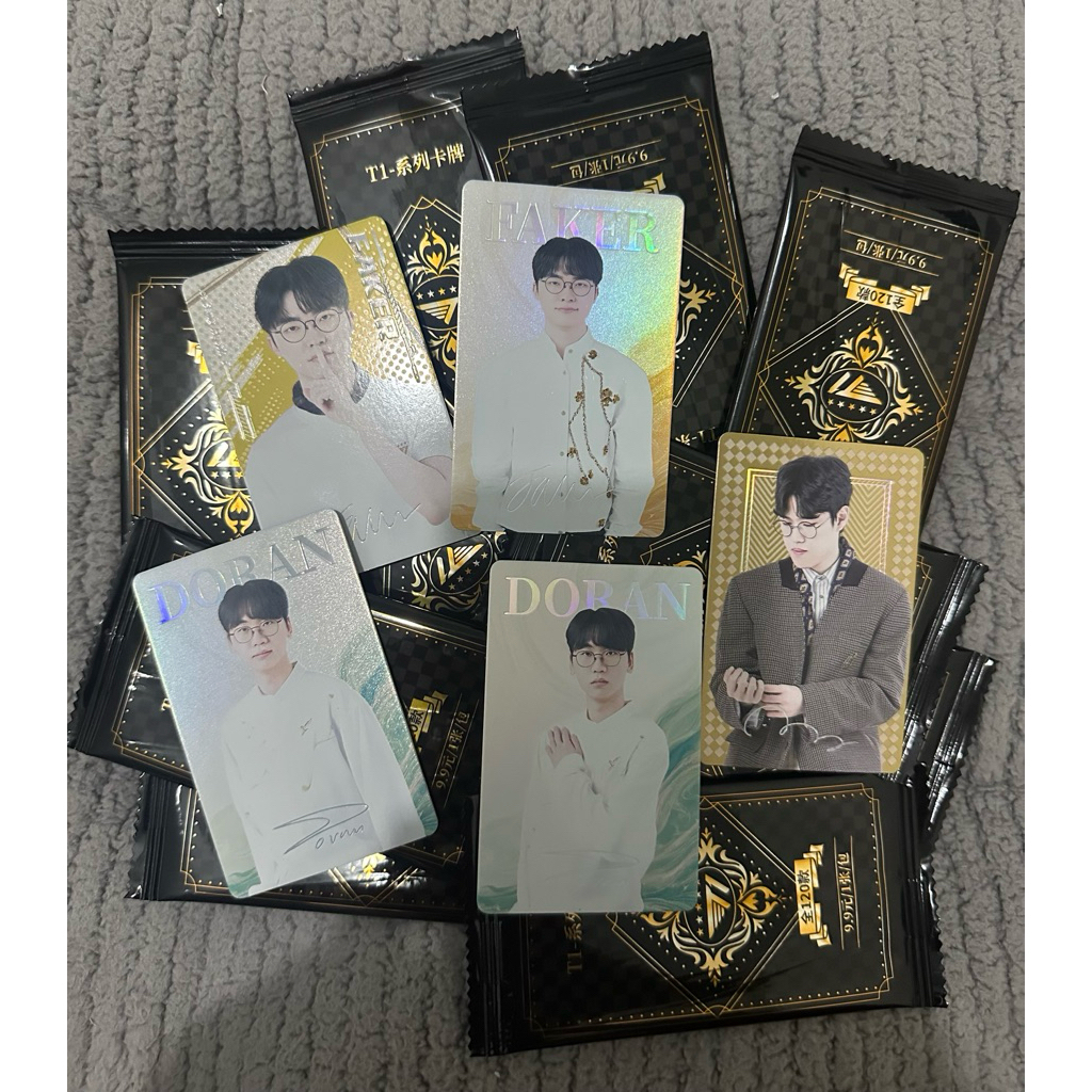 [GENUINE] การ์ด 1 แพ็ค T1 2025 สุ่ม