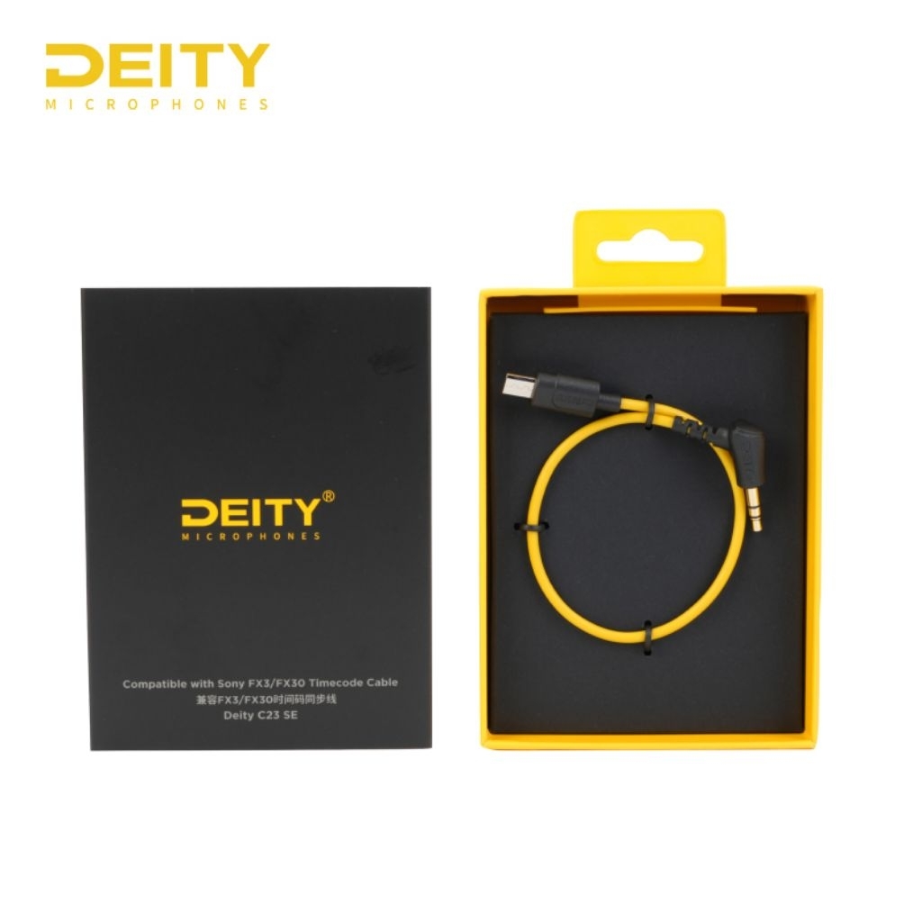 สาย Timecode Deity C23 SE สําหรับ Sony FX30, Sony FX3, Sony a1, Sony a7S III