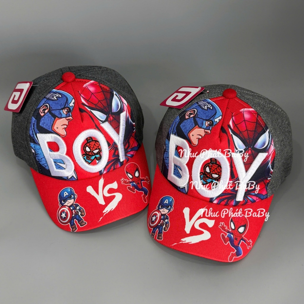 [ 4-8 ปี OLD ] CAPTAIN BOY CAP FOR BOYS - EMBROIDERED BOY CAP สําหรับ CHILDREN pigshop