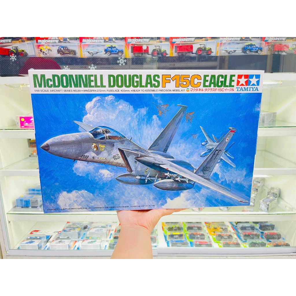 เครื่องบินทหาร US รุ่น F-15C Eagle 61029 Tamiya
