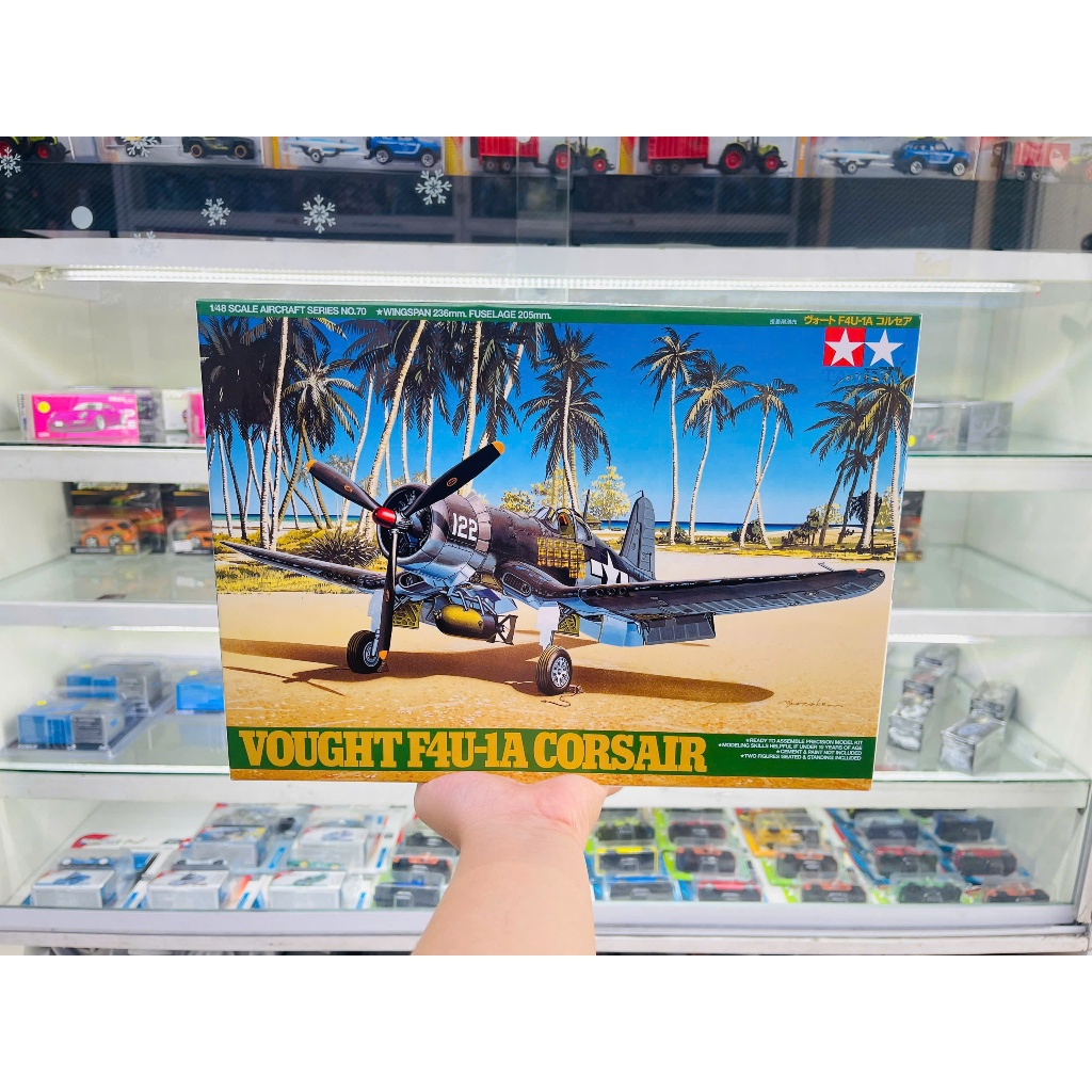 US เครื่องบินทหาร รุ่น F4U-1A Corsair 61070 Tamiya
