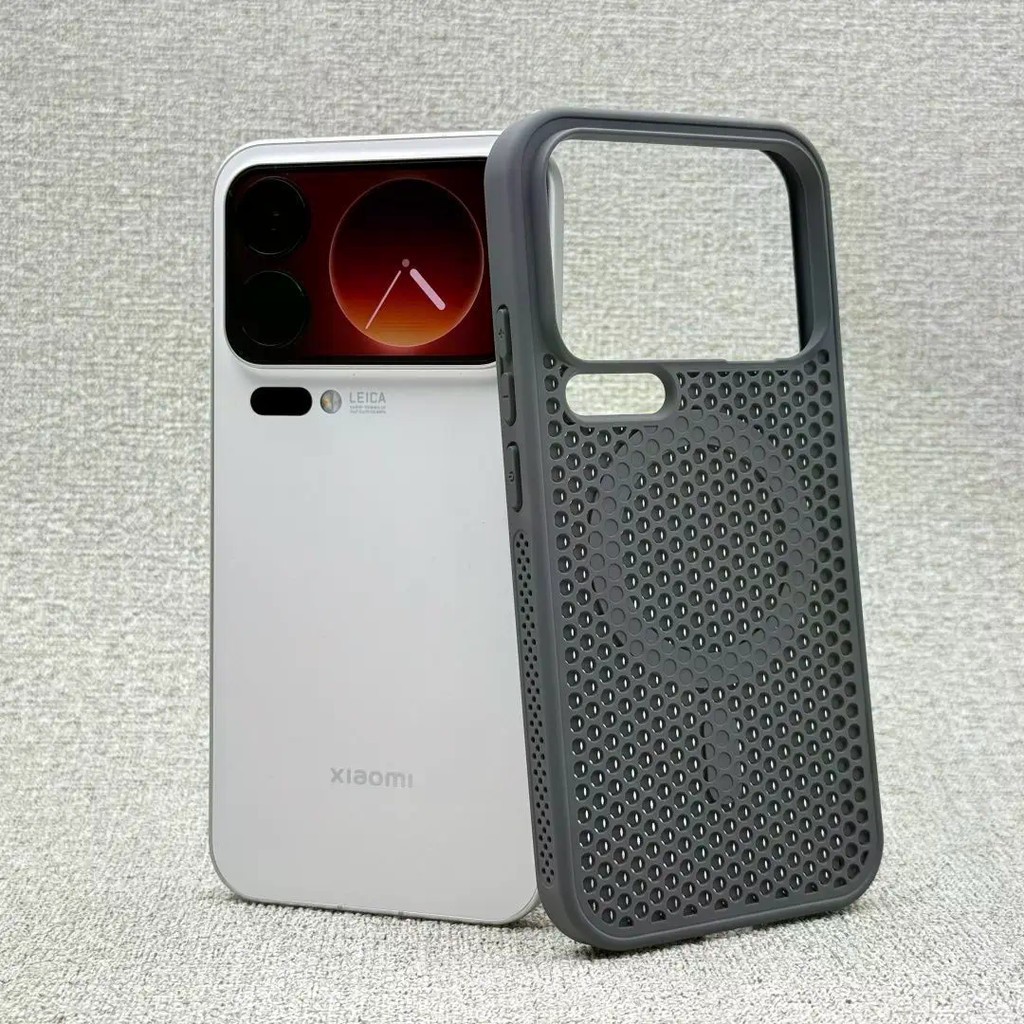 Xiaomi Mi 17 Pro Max / 17 Pro / 17 Heatsink Magnetic Mesh Case - ระบายอากาศได้ - กันกระแทก - ป้องกัน