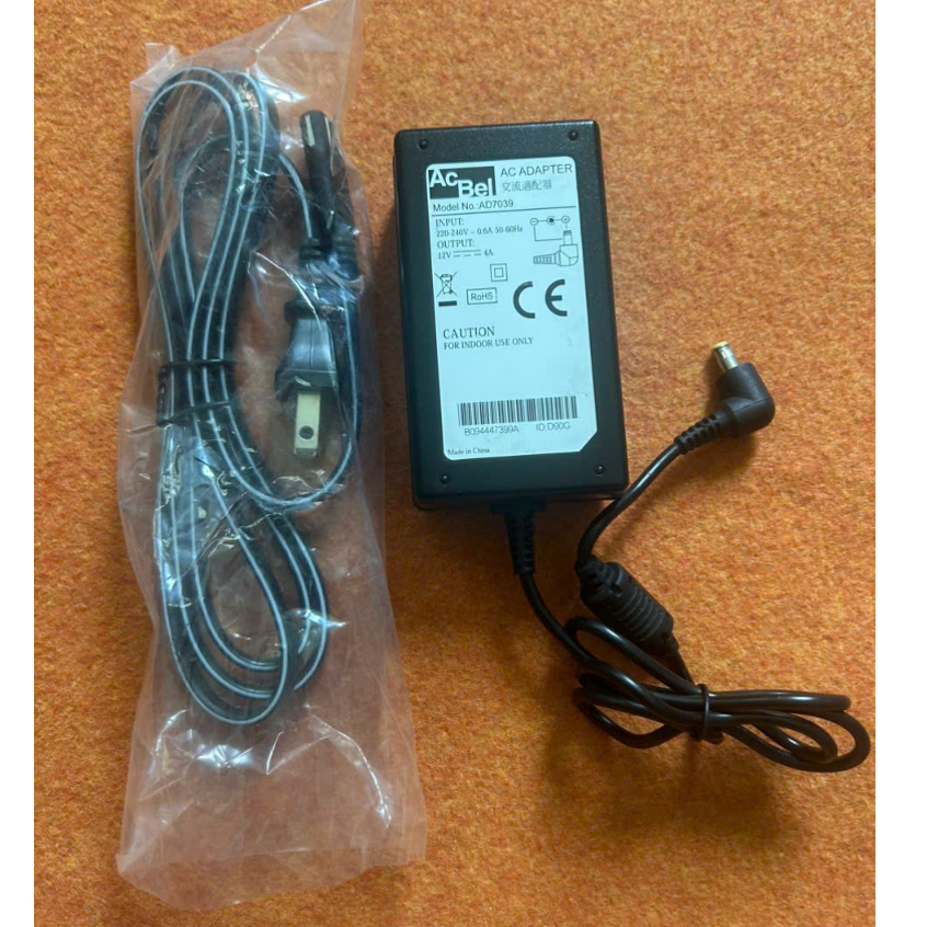 อะแดปเตอร์ไฟสําหรับ DJ Pioneer 12V 4A pin XDJ-RR, XDJ-700, DJM-450, DDJ-1000 DDJ-1000SRT,...