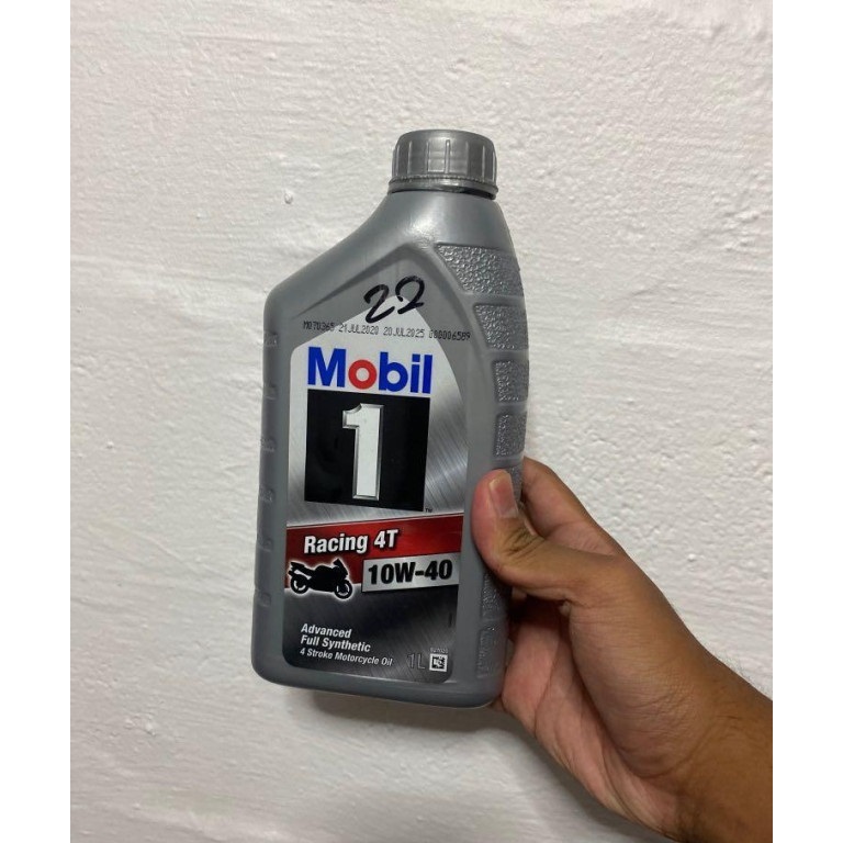 Mobil 1 Racing 10W40 น้ํามันสังเคราะห์นําเข้าระดับพรีเมียม