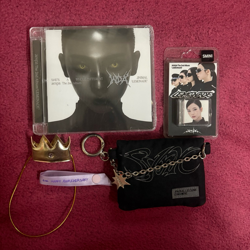 AESPA LEMONADE ALBUM, กระเป๋า MERCH AESPA SINK