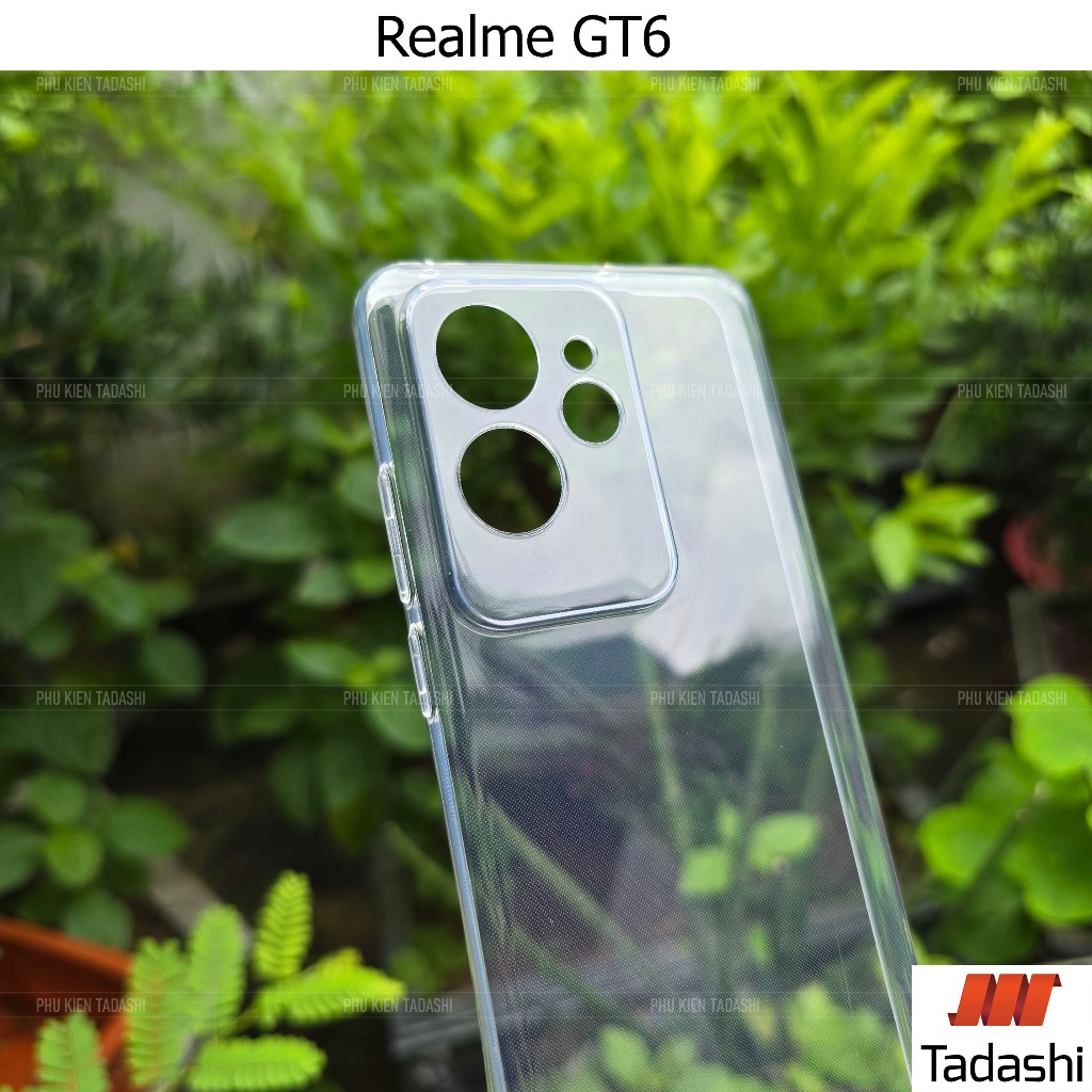 Realme GT6/ GT5 Pro, Realme GT5/ GT7/ GT7 Pro, เคสใส Realme Neo 6 SE, ขอบป้องกันกล้อง