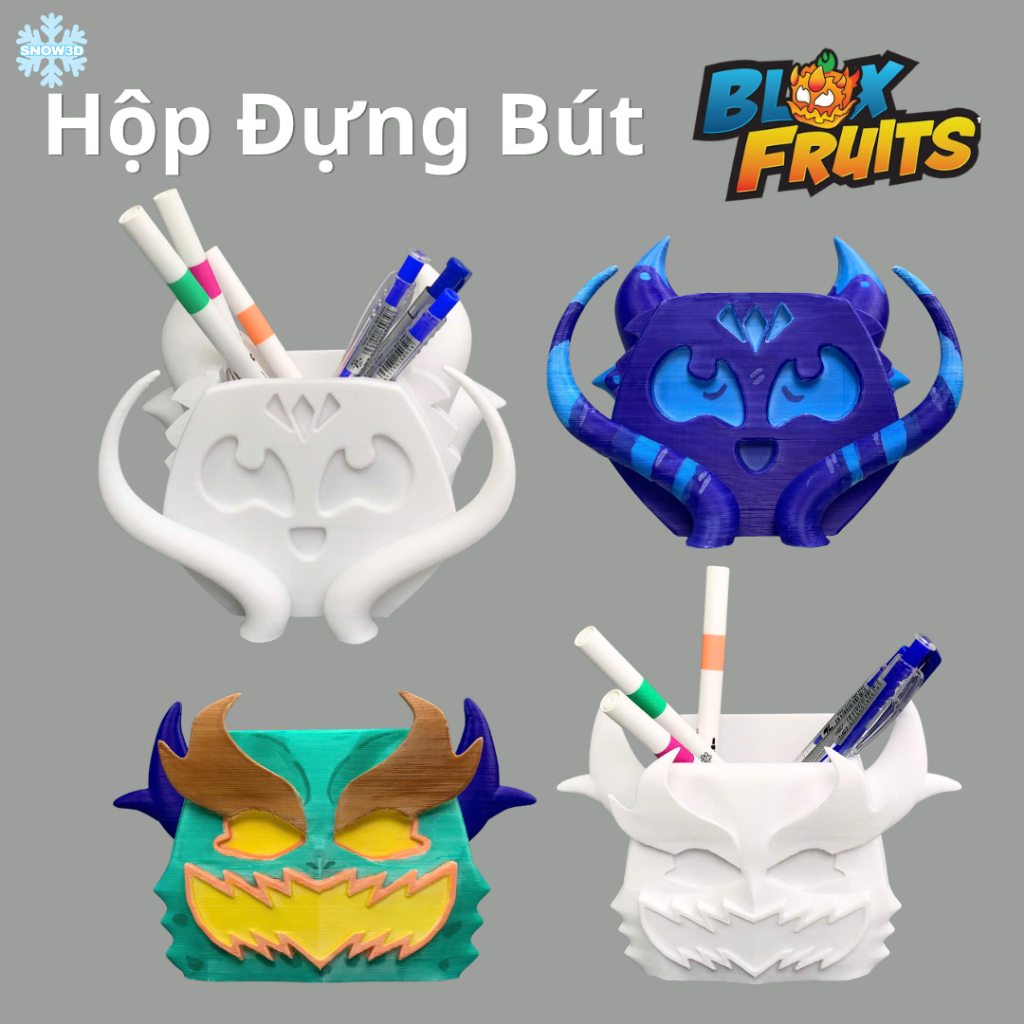 Blox Fruits 3D Printing Roblox Pen Case - มีเอกลักษณ์มาก คม