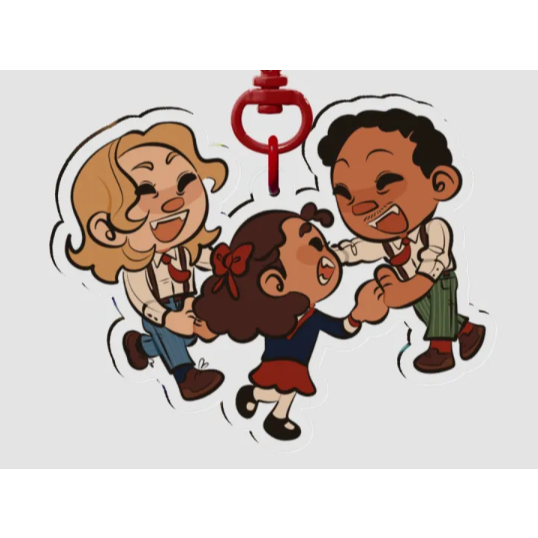 พวงกุญแจ Unholy Family namdecorshop