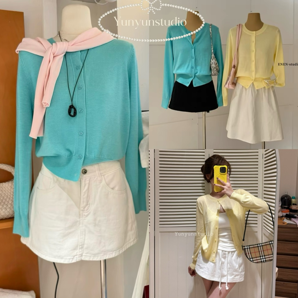 Yunyunstudios BLUE - เสื้อ CDG สีเหลือง