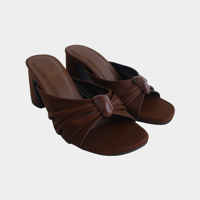 Giai Nhu Mules PÉLE - อุดตัน Mules ส้น 7 ซม