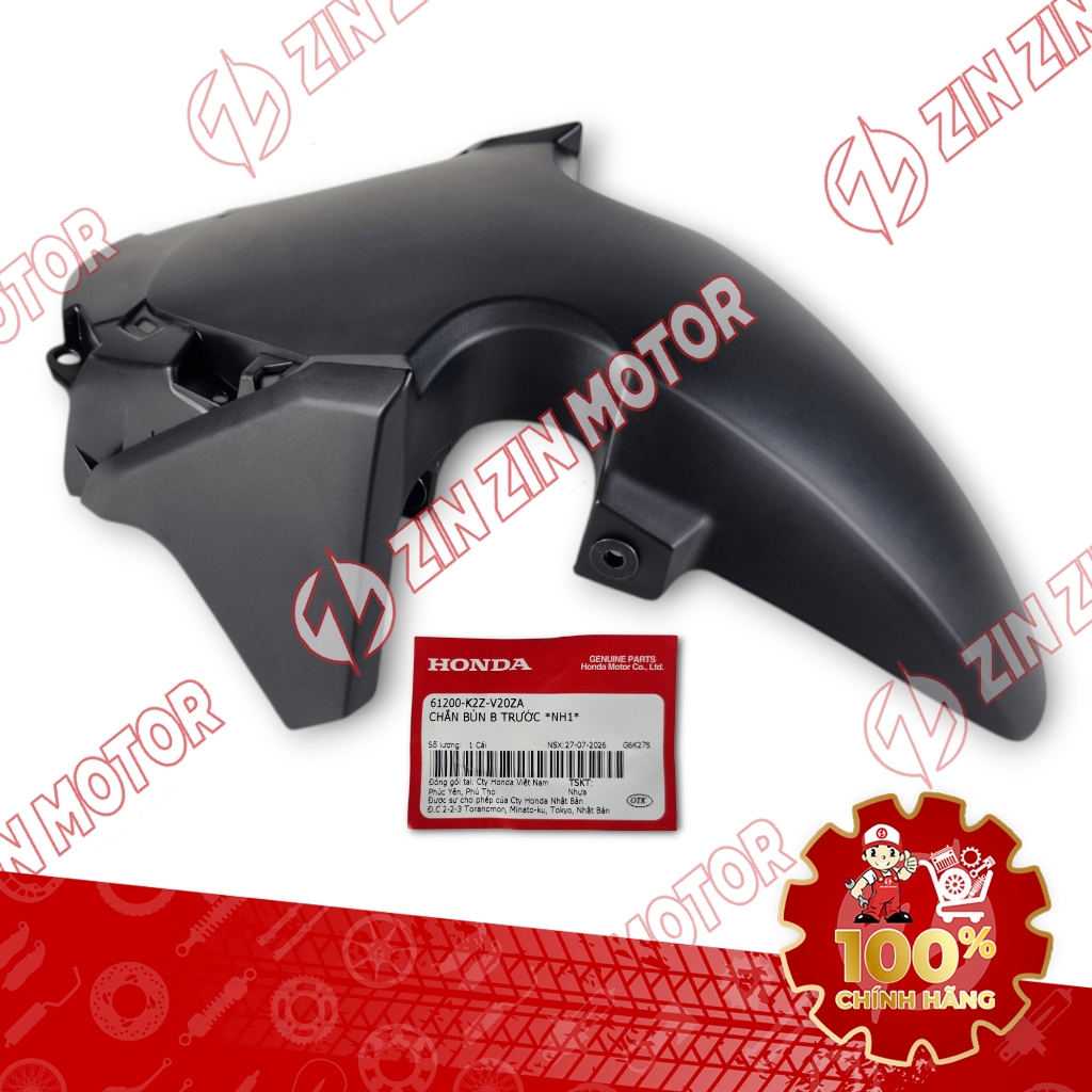บังโคลนหน้า Air Blade B แท้ (AB) 125/160 2026 61200-K2Z-V20ZA - ZZM