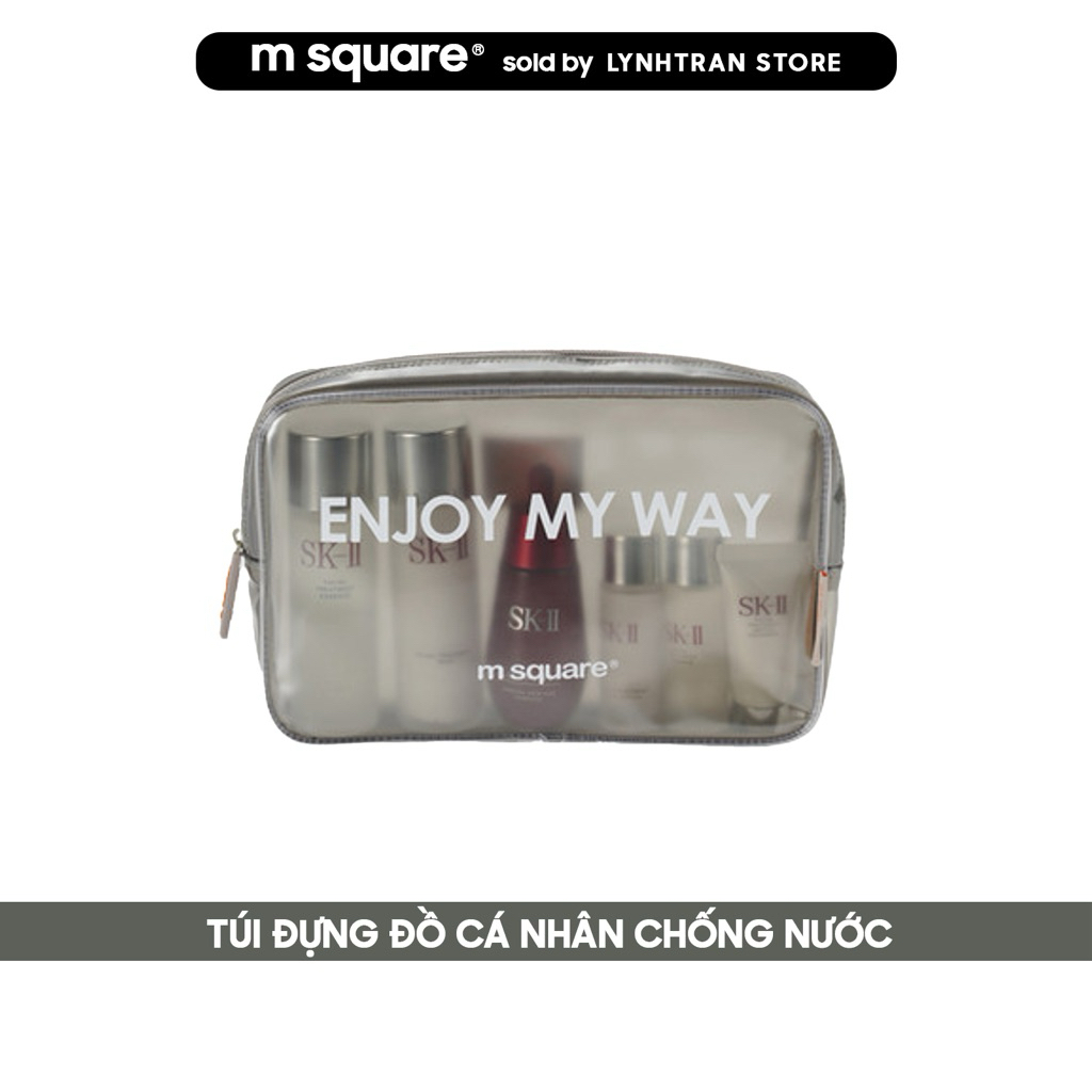 Enjoy my way Msquare กระเป๋าส่วนตัวกันน้ํา ️ของแท้
