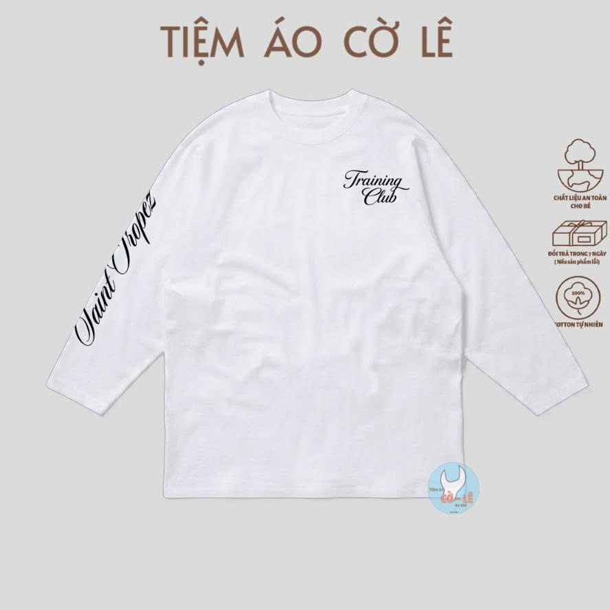 [Fall Collection 2026] เสื้อยืดแขนยาว Training Club ทําจาก Premium Cotton ยืด 4 ทิศทาง ผ้าคอตตอนธรรม