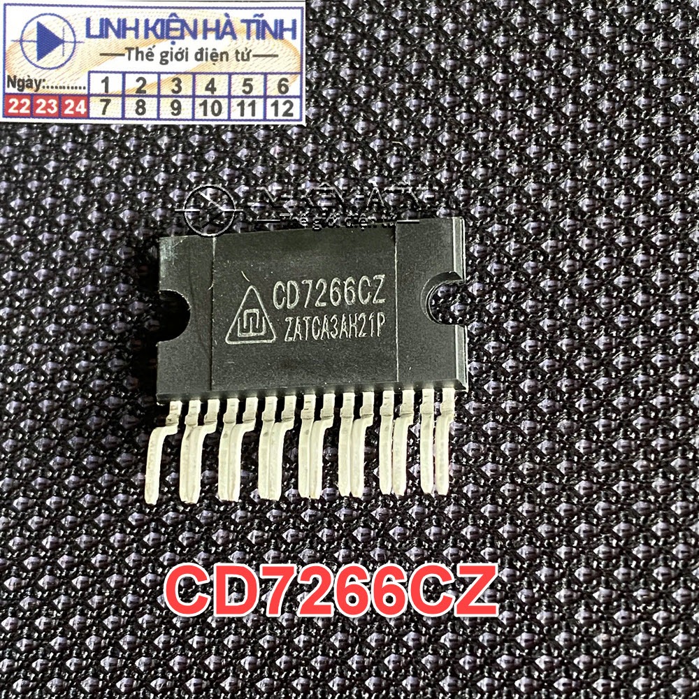 CD7266CZ power ICs 4 เทียบเท่า TDA7266SA TDA7266 Zip-15 - CL24 pxb9 -